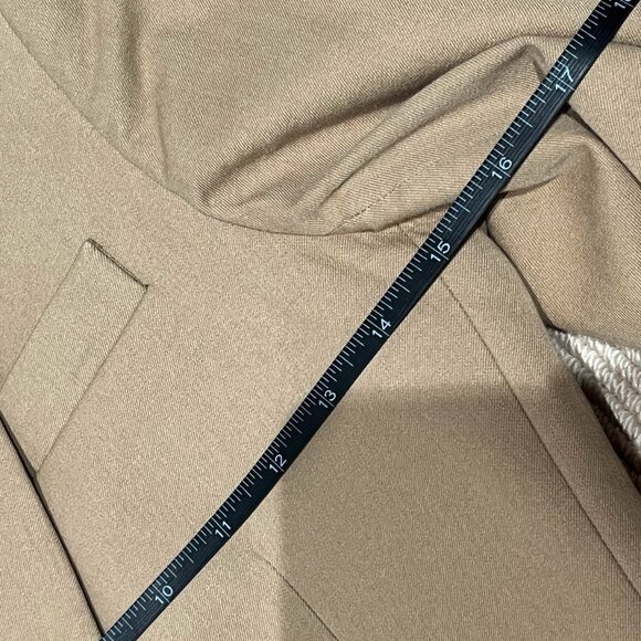 J Crew: Camel Blazer, Stretch Cotton, Size US 0P - Picture 2 of 7
